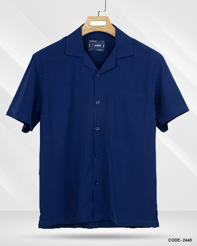 Lx Stretch Cuban Collar Shirt